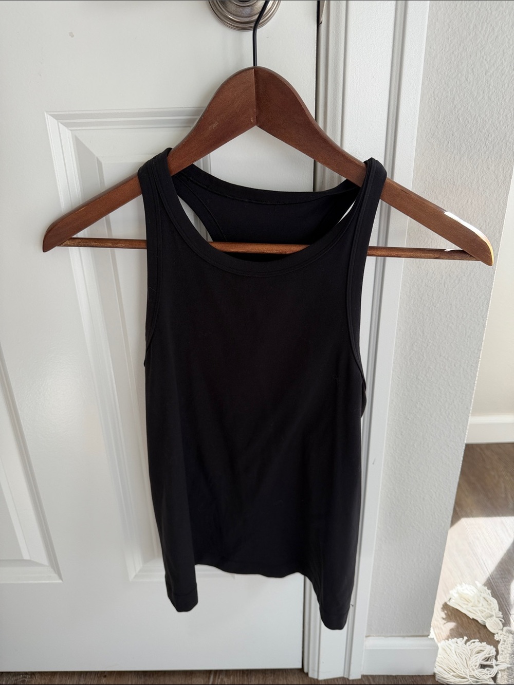 lululemon athletica Black Racerback Tank